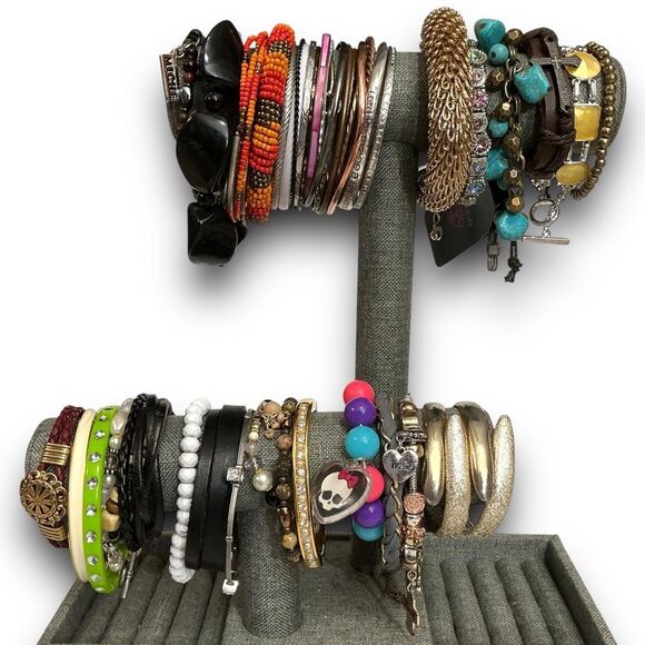 No Brand Jewelry - I’m SO Sick of Listing Jewelry Lot ~ Variety of Bracelets & Styles ~ Vintage, Y2